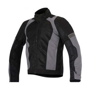 Cuello alto manga larga Cordura motocicleta chaquetas deportes al aire libre carreras desgaste Cordura hombres motocicleta prendas de vestir exteriores chaquetas hombre - Product Image 4