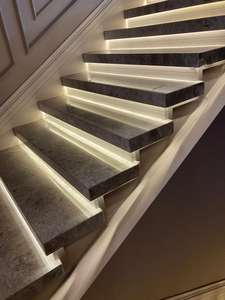 Grandes dalles de marbre blanc poli de luxe, modernes, pour matériaux de construction d'hôtels - Product Image 4