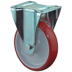 200 mm Load Capacity <b>Swivel</b> Casters for Furniture BS Casters with 300 kg Polyurethane Plate L135 X W110 mm Wheel Diameter 200 mm - Product Image 3