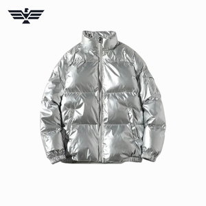 EMPIRE TREND WEARS Customizable Men's Women's Classic Puffer <b>Jacket</b> Breathable Stand Collar Zipper Closure <b>Smart</b> Casual Winter - Product Image 4