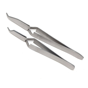 Pince à épiler orthodontique de placement de support dentaire à une main Action inverse Croix Teezers Différentes formes Instruments chirurgicaux - Product Image 3
