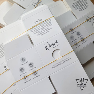 Caja de papel plegable impresa personalizada embalaje colorido para naipes, jabón y productos alimenticios - Product Image 3