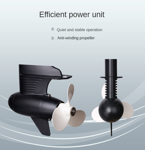 Nouveau moteur hors-bord électrique Haiboo R300 haute puissance 48V 2KW, propulseur marin, moteur de bateau de pêche sans balais CVT - Product Image 3