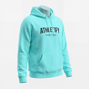 Sudadera con Capucha Básica de Algodón Mezclado Personalizable OEM OSM para Hombre, Cómoda y Moderna, Perfecta para Usar en Capas y de Forma Casual. - Product Image 1