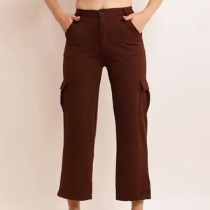 Liu Ming กางเกงหนังเทียมเอวสูงสำหรับผู้หญิงแฟชั่นฤดูใบไม้ร่วงฤดูหนาว - Product Image 1