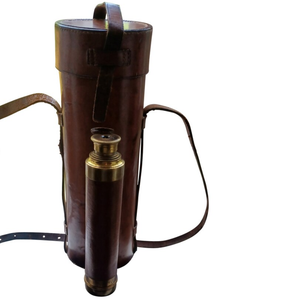 Telescopio Náutico de Latón Macizo Antiguo de Primera Calidad, Hecho a Mano, con Soporte de Latón, el Mejor Artículo para Regalo - Product Image 2