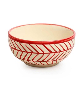 Vajilla de cerámica de alta calidad para servir, cuenco de cena de diseño elegante, para casa y restaurante, tazón redondo de cerámica usado - Product Image 4