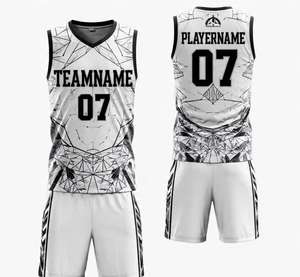 Ensemble d'uniformes de basketball personnalisés pour hommes, style actuel, confortables, avec nom et numéro d'équipe, fabricant en gros d'uniformes de basketball - Product Image 6