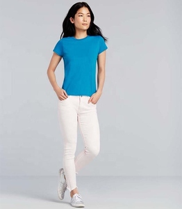 เสื้อยืดผู้หญิงแบบเรียบง่ายเสื้อผ้าแฟชั่นแนวสตรีทน้ำหนักเบาสวมใส่สบายเสื้อผ้าทันสมัยมีสไตล์สวมใส่ได้ทุกวัน - Product Image 5