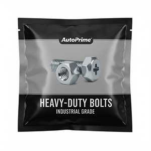 Pochette d'étanchéité imprimée numérique à 3 côtés pour emballage de qualité industrielle robuste comme les boulons, les écrous | Étanche à l'humidité | Basse quantité minimale de commande 2000pc - Product Image 1