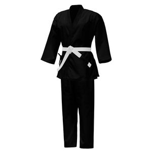 Uniformes de Karate de color negro y algodón 100% personalizados para hombre de buena calidad, gran oferta en 2025, uniforme de artes marciales, uniforme de Karate OEM - Product Image 2