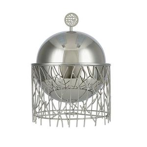 Nouveauté, vente chaude, plat de service alimentaire, haute qualité, fait main, design de créateur, forme de casserole, classique, élégant, écologique, métal, 24 cm - Product Image 2