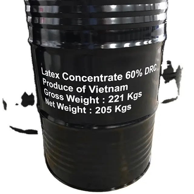 Natuurlijke Latex Concentraat 60% Drc Hoge Ammoniak Van Directe Fabriek Beste Kwaliteit Grondstof