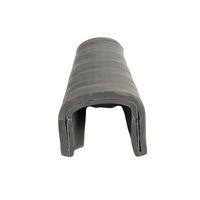 Bande de protection en caoutchouc en forme de U, étanche, anti-collision, décorative, pour bord de carte, pour aquarium, verre