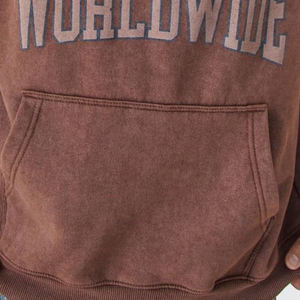 Sudadera con Capucha de Alta Calidad para Hombre, 100% Algodón, Corte Regular, Diseño Sólido, Transpirable, con Estampado, Estilo Urbano, Superventas - Product Image 6