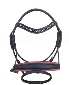 Meilleure qualité cheval équestre équitation Sport véritable cuir véritable nouvelle fantaisie bride et rêne ensemble avec taille personnalisée - Product Image 2