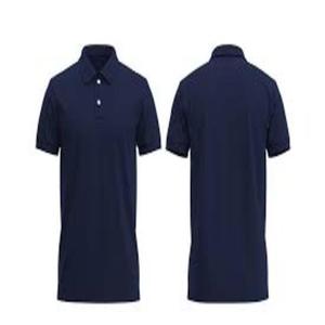 T-shirt personnalisable pour homme en tissu Dobby 100 % coton de haute qualité, séchage rapide, manches courtes brodées, décontracté - Product Image 6