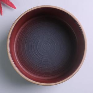 Bol décoratif en bois uni fabriqué à la main finition naturelle plateau de pièce maîtresse minimaliste pour la maison cuisine salle à manger ou salon décor - Product Image 2