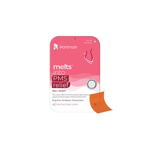 Tiras orales de alivio PMS con Chasteberry y magnesio para equilibrio hormonal y comodidad - Product Image 1