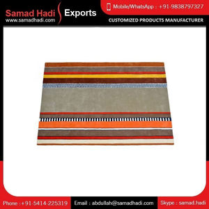 Venta caliente alfombras de lana hechas a mano de alto lujo fabricante local directo hecho a mano bordado algodón copetudo a mano venta - Product Image 3