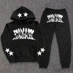 Survêtement ample et surdimensionné pour homme, de qualité supérieure, tendance 2026, respirant, produit à la mode, prix abordable, lavage à l'acide, poids lourd - Product Image 6