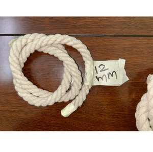 Corde en coton naturel doux et durable, parfaite pour l'artisanat, les projets de bricolage, les jouets pour animaux de compagnie, le jardinage et l'utilisation quotidienne. - Product Image 2