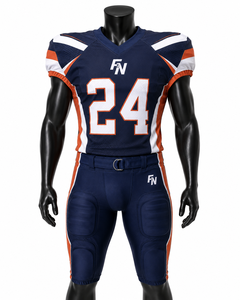 Maillot de football américain personnalisé pour homme, col en V, manches courtes, 100 % polyester, anti-bactérien, à transfert thermique, pour équipe américaine, taille standard, pas cher - Product Image 3