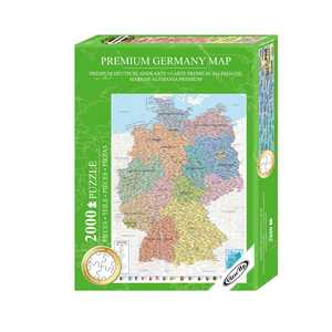 Jeu de puzzle personnalisé de la carte de l'Allemagne, 2000 pièces, 68,8 x 96,6 cm, en carton, avec impression de logo DIY - Product Image 1
