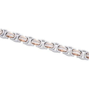 À la mode De Luxe Moissanite Baguette Coupe Diamant En Argent S925 Nouveau Bracelet Pour Hommes Vêtements De Mariage - Product Image 5