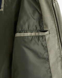 Custom <b>Mens</b> Front Zip <b>Jacket</b> Top Selling Worker <b>Jackets</b> Outdoor Workshop Wear Custom Design Cotton <b>Jacket</b> - Product Image 4