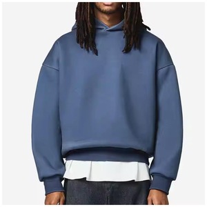 Sudadera con Capucha Oversize Personalizada de Felpa de Algodón 100% de Alta Calidad del Fabricante, 400gsm, con Bolsillos y Bordado, Estilo Urbano - Product Image 6