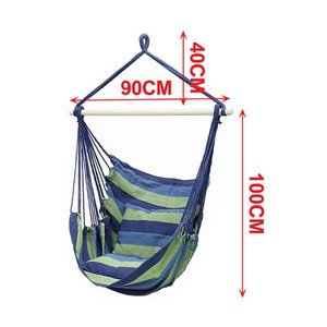 * OUTLET * sedia sospesa da spiaggia da campeggio amaca da giardino Max 100Kg 100*90cm-casa e giardino/giardino e giardinaggio - Product Image 2