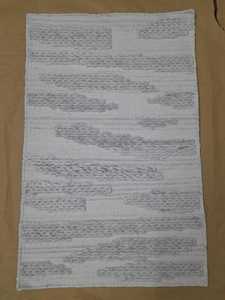 Venta al por mayor personalizable algodón abstracto área Alfombra conjunto único patrón grueso tejido mirada pedidos a granel Bienvenido - Product Image 2