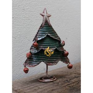 Attractivw Look Patrón Adorno de Navidad Copo de nieve hecho a mano Santa Claus Colgando Adornos colgantes de Navidad Caja personalizada - Product Image 2