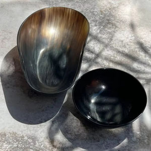 Bol en corne viking de haute qualité, bol à nourriture, à fruits, à soupe, vaisselle, bol rond merveilleux, vaisselle, best-seller, prix le plus bas - Product Image 1