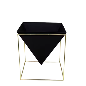 Meilleure vente Pots de fleurs support Top qualité supérieure intérieur vaisselle jardinières attrayant fini métal Accent jardinières Pots - Product Image 5