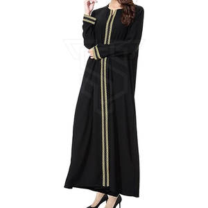New Pakistan <b>Abaya</b> in Dubai Wholesale Open Muslim Kaftan <b>Abaya</b> Dress <b>for</b> <b>Woman</b> in Adult Size - Product Image 4