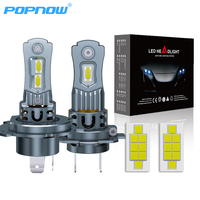 Mini Style Voiture Led Ampoule 70W Sans Fil Auto Lampe 9005 9006 9012 880 881 H1 H3 H7 H11 H4 Led Phare Ampoules