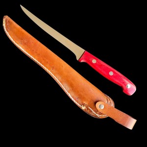 Juego de cuchillos de carnicero de Chef de cocina de acero inoxidable directo de fábrica con bonito mango de plástico para carne y Pesca - Product Image 3