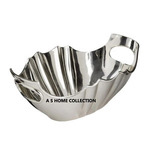 Bol à fruits en bois avec support décoratif en métal de qualité supérieure avec design haut de gamme Lot de 3 Convient aux maisons contemporaines et classiques - Product Image 4