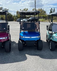 Voiturette de golf électrique de marque professionnelle avec compteur Nouveau chariot de golf à essence 4 places avec sièges surélevés pour golfeur actif en mouvement - Product Image 2