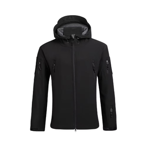 Vestes coupe-vent personnalisées pour hommes, fermeture éclair, imperméable, pour la course à pied, le golf, le VTT, capuche légère, veste coupe-vent - Product Image 1