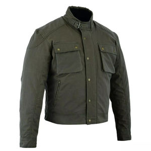 Vente de gros Veste de moto de course personnalisée de la meilleure qualité Service OEM Veste de motard en cuir imperméable et coupe-vent - Product Image 2