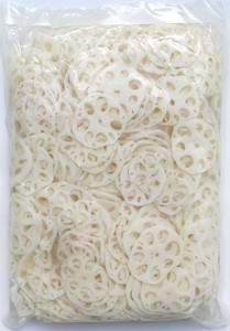 REBANADAS DE RAÍZ DE LOTO CONGELADAS NATURALES Y EMPAQUETADAS AL VACÍO PARA EXPORTACIÓN - Product Image 6