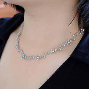 Collar de tenis de diamantes Moissanite de alta calidad, collar de colores D brillantes, conjunto de mujer, regalos brillantes para el Día de la madre - Product Image 1