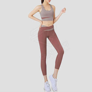 <b>Seamless</b> Women Yoga <b>Set</b> Women Sports Clothing <b>Top</b> <b>and</b> High Waisted Workout <b>Leggings</b> Yoga <b>Set</b> - Product Image 5