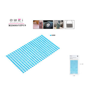 Petits autocollants décoratifs en diamant bleu - Product Image 1