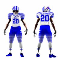Tenues de football américain personnalisées sublimées pour équipes de lycée, université et clubs – Maillots imprimés pour le jour du match – Ensemble complet