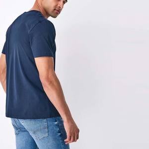 T-shirts pour hommes 100% coton de haute qualité, t-shirt pour hommes avec logo personnalisé - Product Image 5