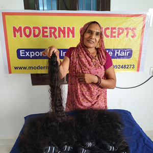 100% Vierge Noir Temple Extensions de Cheveux Humains Lâche Vague Profonde Style Indien Pas Cher Traitement Crépus Droit Long Aucun Bundles - Product Image 5